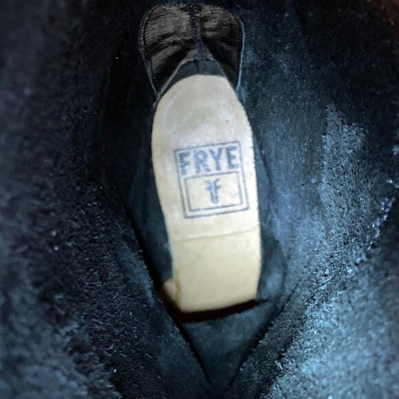 Frye Leather Buckle Boots Women Size 8 - Picture 10 of 15